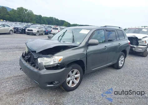 2010 Toyota Highlander Se V6 z USA, uszkodzony, nr VIN 5TDJK3EH7AS030285